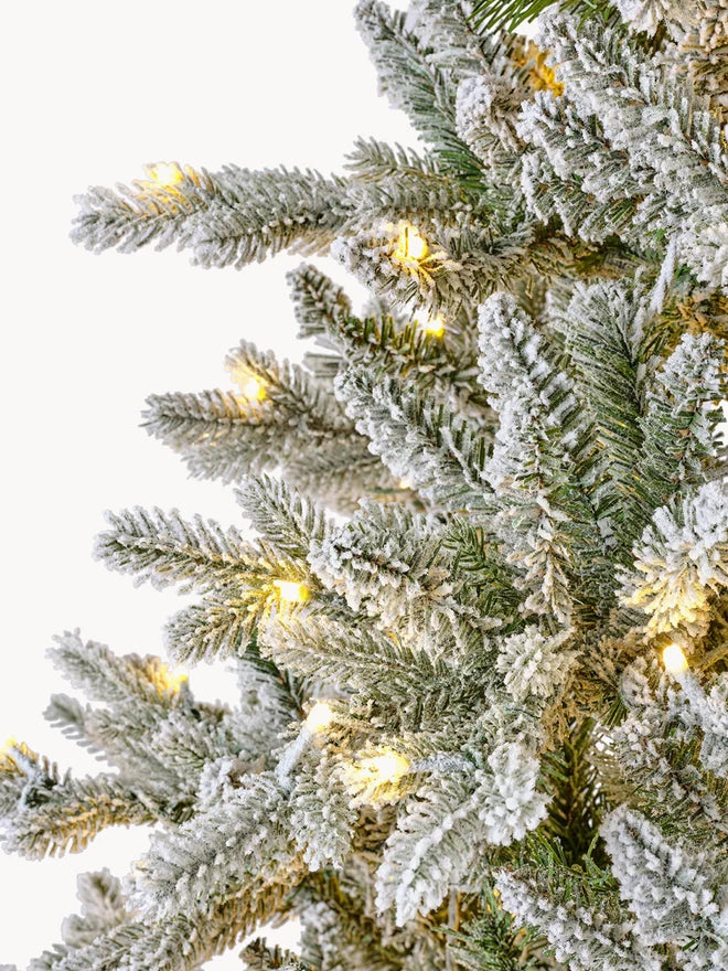 Modern Snow LED Fir Tree