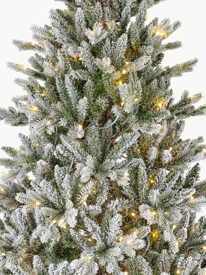 Modern Snow LED Fir Tree